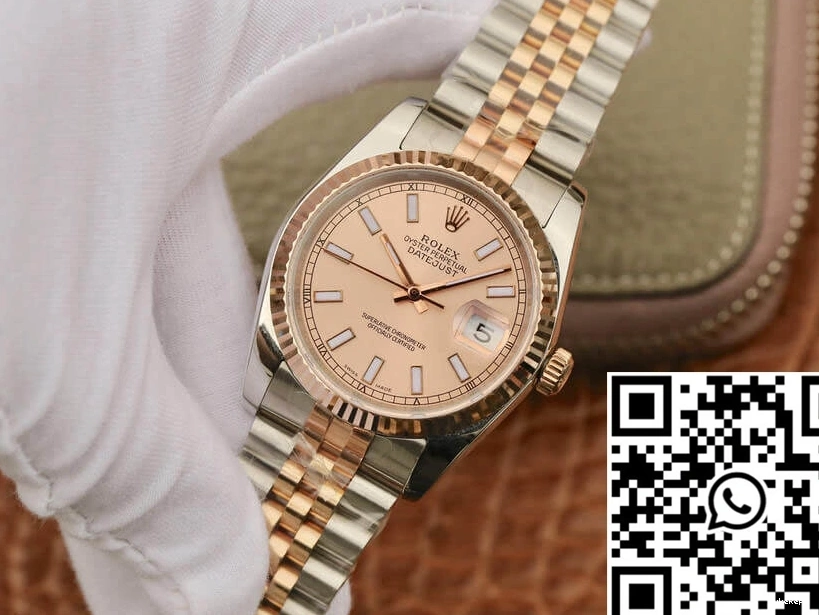 Rose Pink Factory 116231 36MM Dial Gold Rolex GM Datejust 1207